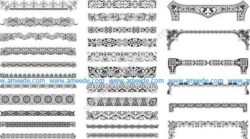 Decorative frame vector