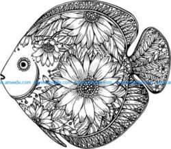 Fish With Floral