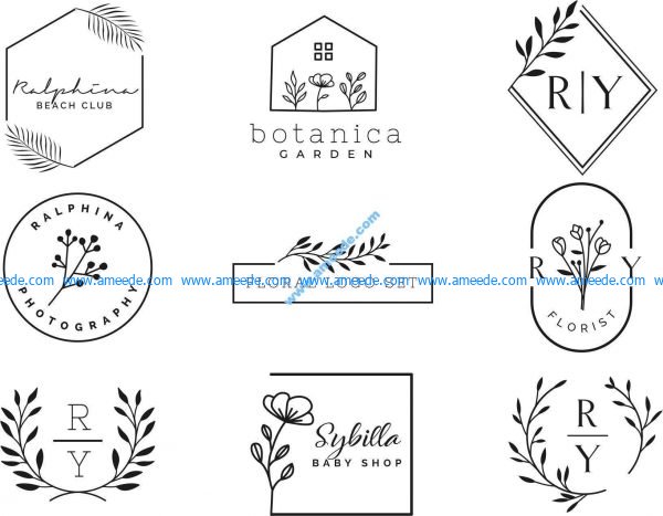 Floral Logo Design