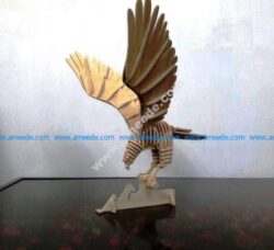 Hawk 3D Puzzle