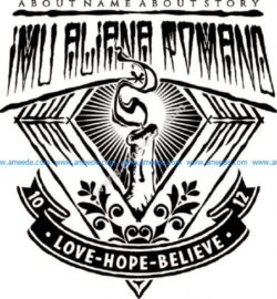 Imu Emblem Love Hope Believe
