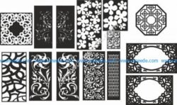 Jaali Design In Cdr For Cnc