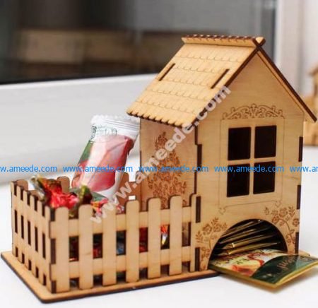 Tea House Candy Tea Bags Sugar Storage