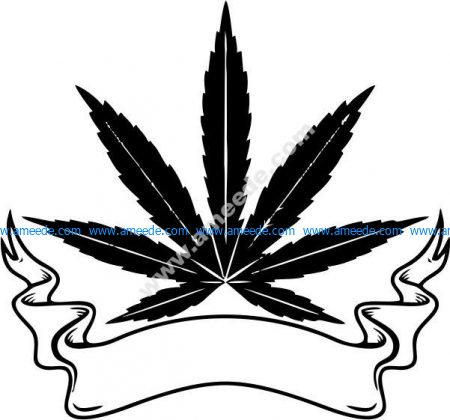 Marijuana leaf icon