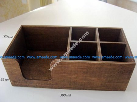 Napkin Holder 300x150x95 Plywood 4mm