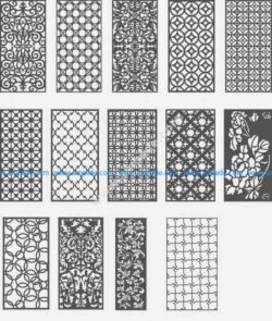 Ornamental Panel Jali Design