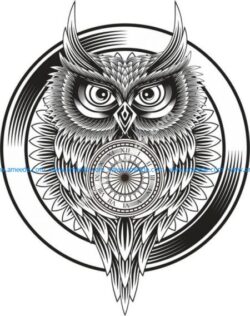 Owl Clock Ornament