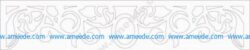 Pattern of cnc cutting curtains