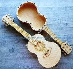 The guitar shaped box
