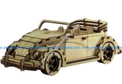 VW Fusca Cabriolet car