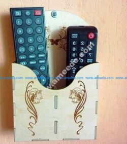 Wall Mounted Remote Control Holder