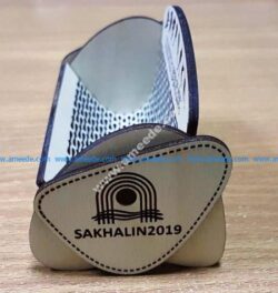 Wooden Business Card Holder Living Hinge