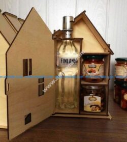 Wooden Wine Box Template