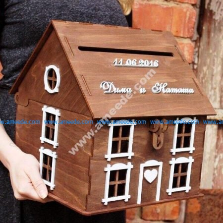 house shaped mailbox