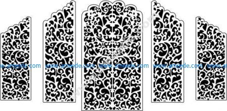 pattern of the congress door
