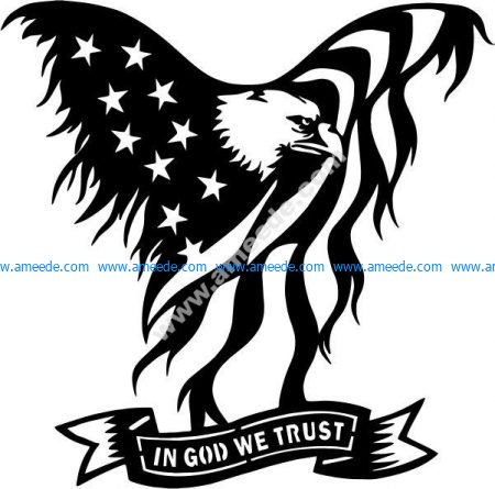 symbolic eagle of America