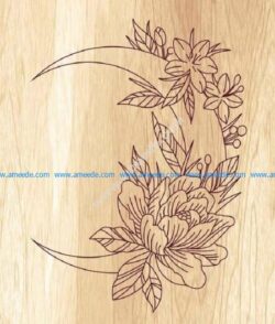 laser cut flowers