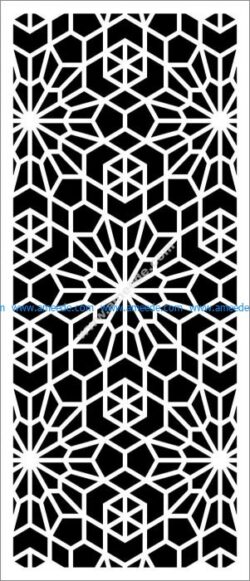 Black And White Geometric Pattern