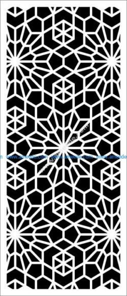 Black And White Geometric Pattern