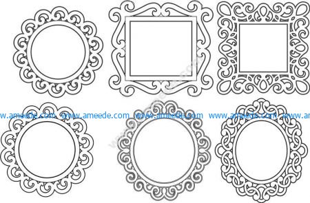 Frames On The Mirror Download Vector