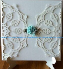 Gate fold card