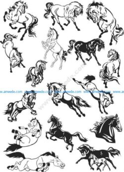 Horse Stickers