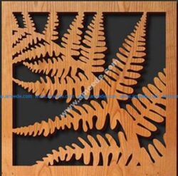 Vector decorative panel