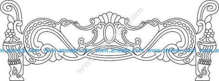 Unique MDF wood carving pattern file cdr and dxf free vector download for  CNC cut  Download Vector