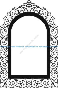 cnc engraving mirror patterns