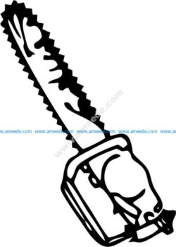 death saw blade vector