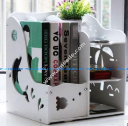 dolphin bookshelf design for CNC Laser cutting and engraving machine or 3D printing