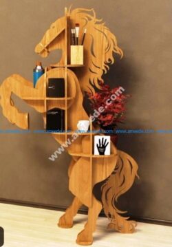 horse shelves