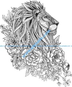 lion floral