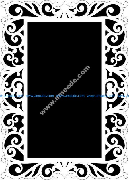 mirror frame pattern