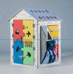 Math toy house for kids