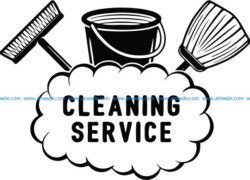 Banner of cleaning service company