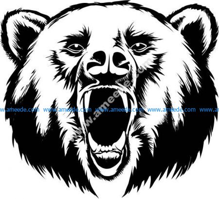 Bear season vector