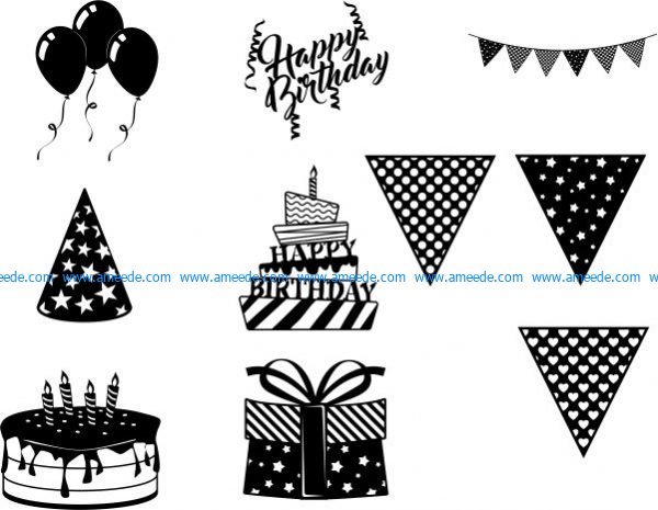 Birthday theme is always taken as design ideas