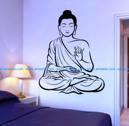 Buddha image in the bedroom