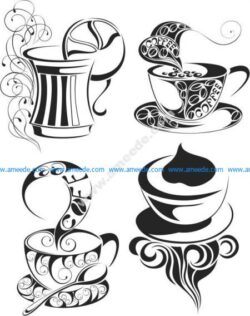 Coffee icon vector