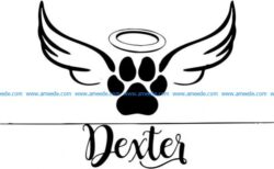 Dexter t-shirt print image
