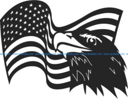 Eagle symbol of the united states of america
