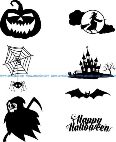 Halloween holiday themed designs