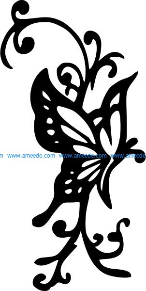Pattern of butterfly curtains 5 Pattern of butterfly curtains