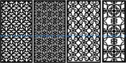 Unique baffle pattern design