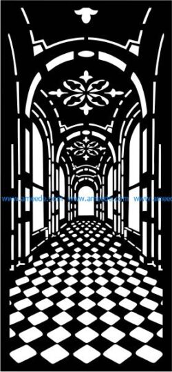 baffles hallucinate the house corridor