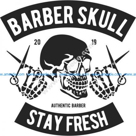 barber skull