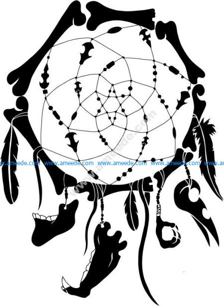 bone dream catcher