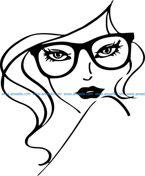 eyewear store icon for women