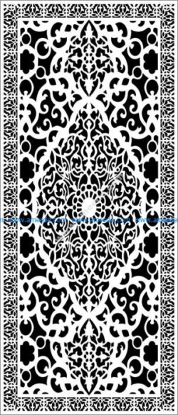intricate pattern partition